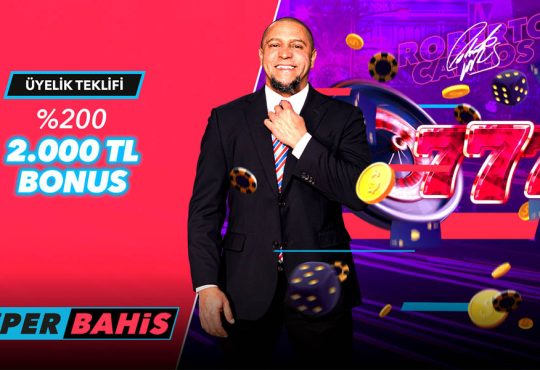 Süperbahis Casino Bonusu, Casino İlk Üyelik Bonusu Kazan